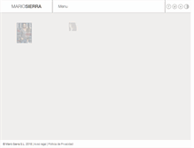 Tablet Screenshot of mariosierra.net